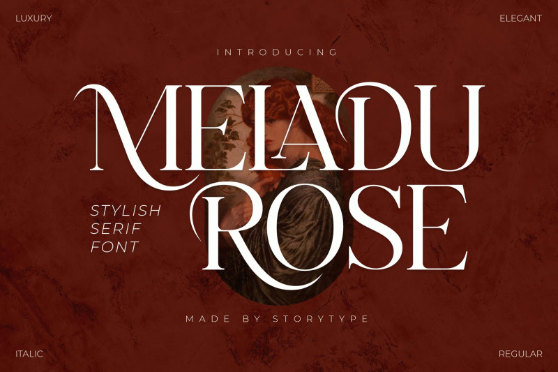 meladu-rose-typeface