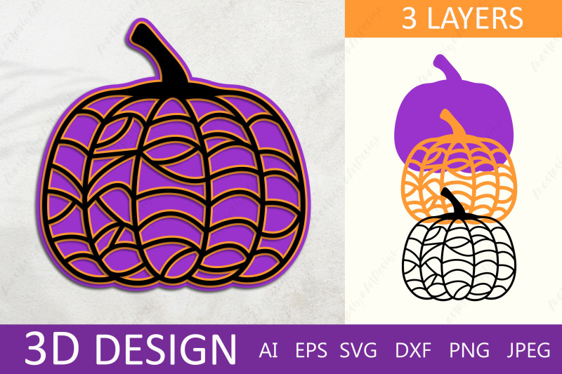 3d-halloween-pumpkin-layered-svg-halloween-decor-papercut