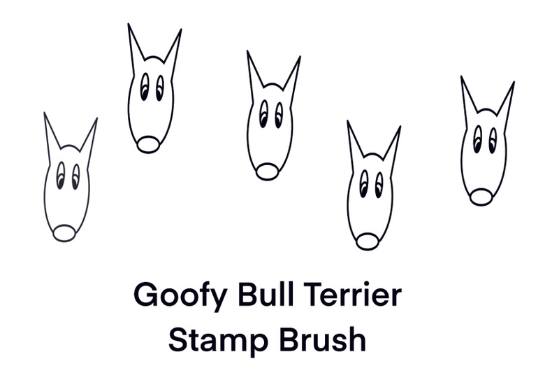 bull-terrier-stamp-brush-for-procreate