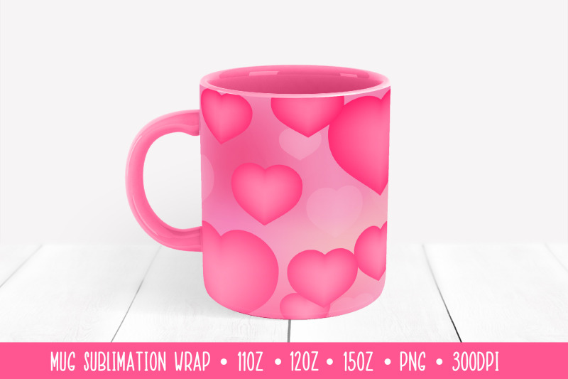 pink-hearts-mug-sublimation-design-romantic-mug-wrap