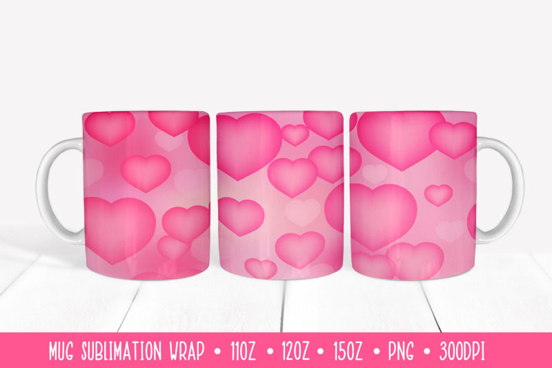 pink-hearts-mug-sublimation-design-romantic-mug-wrap