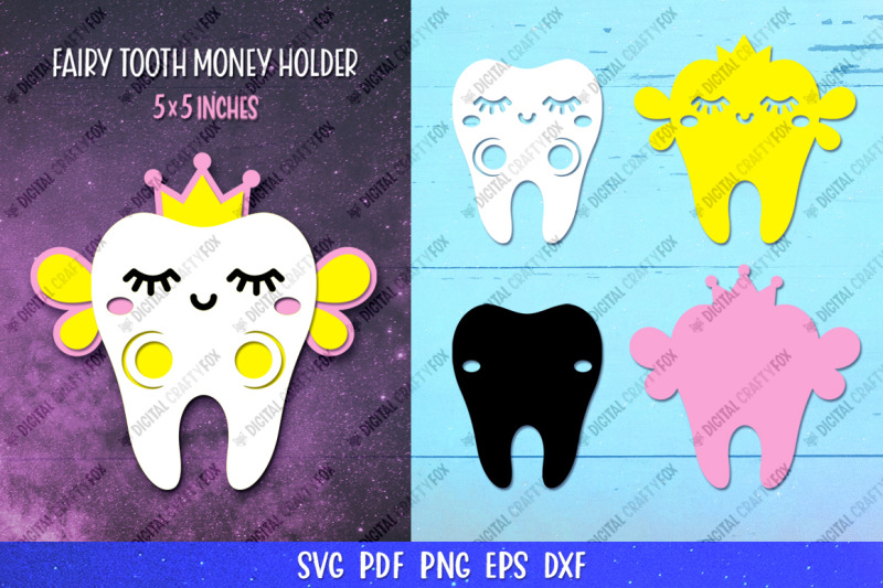 tooth-fairy-money-holder-svg-money-card-template-bundle