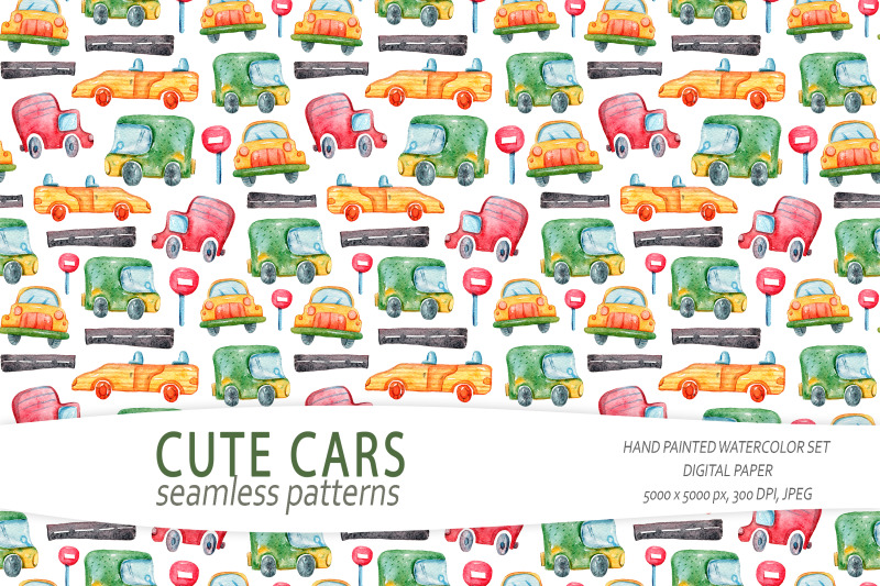 cute-cars-seamless-pattern-digital-paper-5-jpeg-files