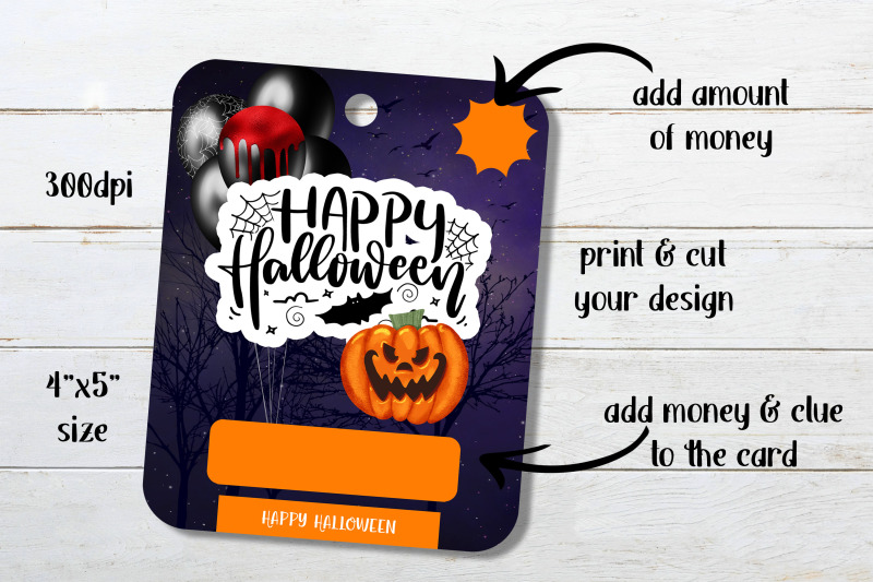 halloween-money-card-set-of-3-spooky-money-holder-png-design