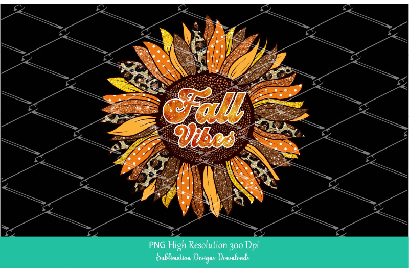 fall-vibes-sunflower-png-sublimation-autumn-sublimation-png