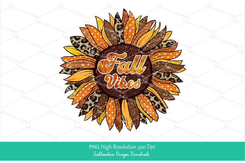 fall-vibes-sunflower-png-sublimation-autumn-sublimation-png