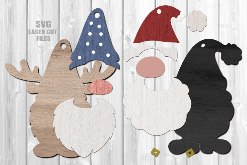 santa-reindeer-gnome-svg-bundle-ornament-laser-cut-files