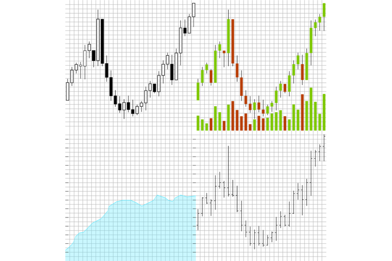 chart-and-diagram-for-trade-exchange-candles-and-bar