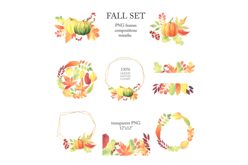 watercolor-fall-frames-wreaths-clipart