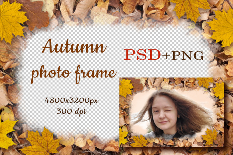 horizontal-photo-frame-autumn-leaves-digital-clipart