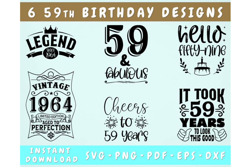 59th-birthday-svg-bundle-6-designs-59th-birthday-shirt-svg