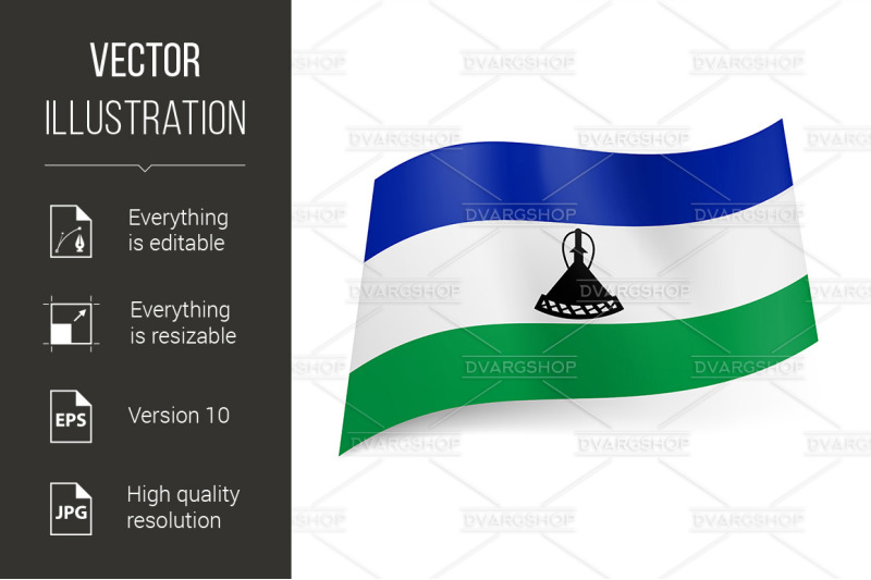 state-flag-of-lesotho