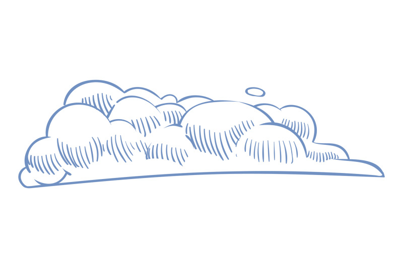 cloud-shape-blue-ink-sketch-decorative-drawing