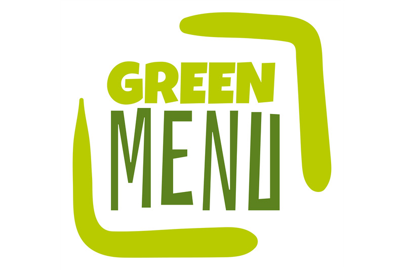 green-menu-logo-fresh-food-label-eco-meal