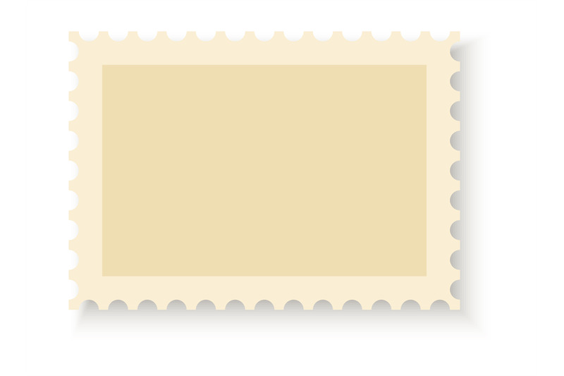 postage-stamp-blank-postal-frame-with-perforation-holes-beige-empty