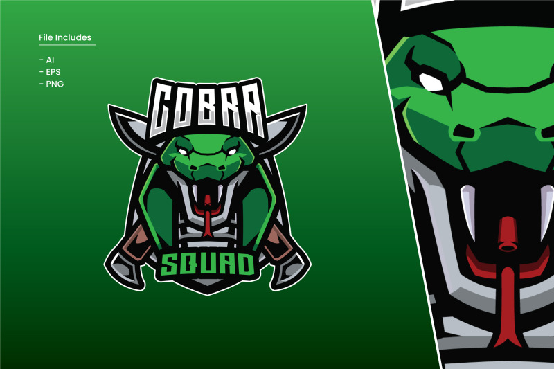 cobra-squad-logo-template
