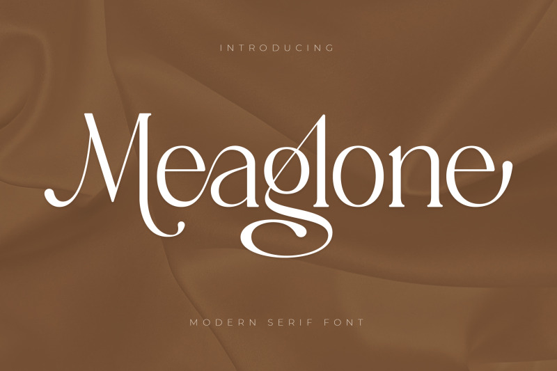 meaglone-typeface