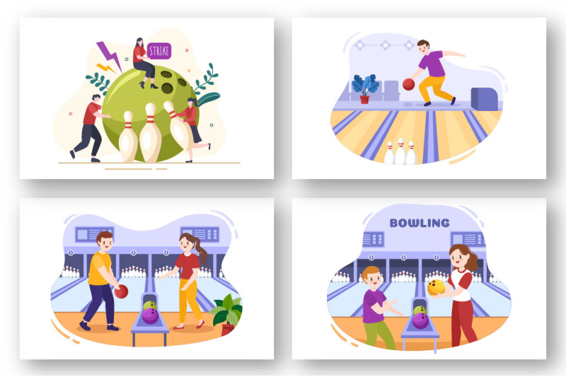 15-bowling-game-illustration