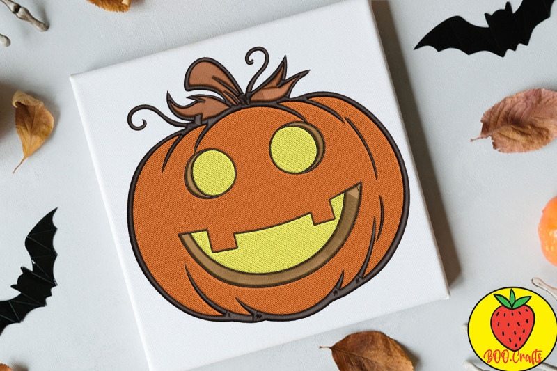 pumpkin-halloween-smile-embroidery
