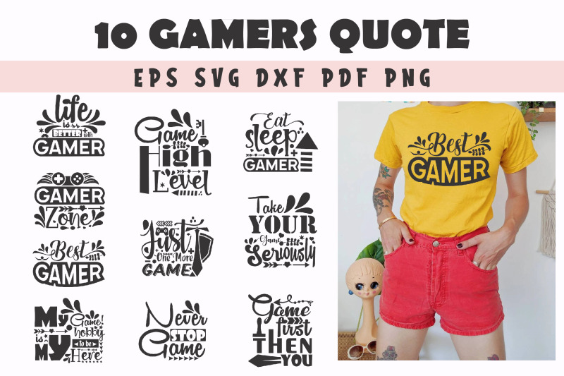 gamers-svg-bundle