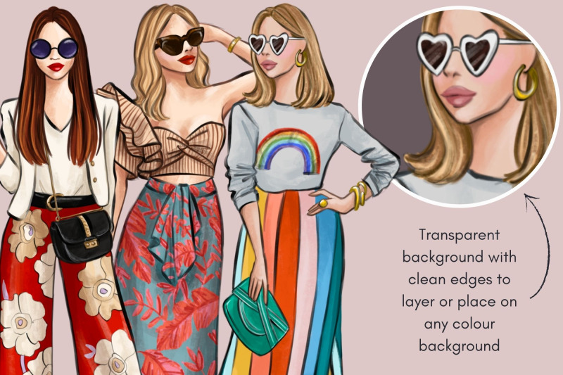 fashion-girls-46-light-skin-watercolor-fashion-clipart