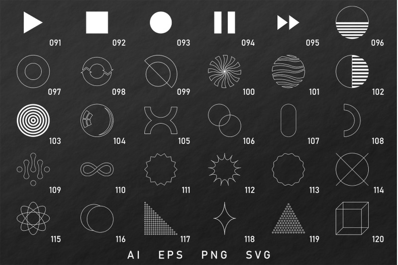 180-abstract-geometric-vector-shapes