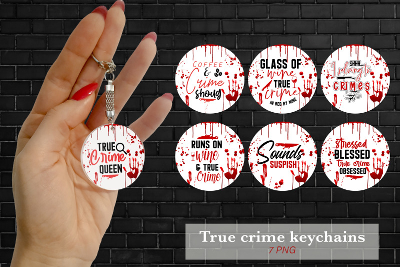 true-crime-keychain-sublimation-halloween-keychain-bundle