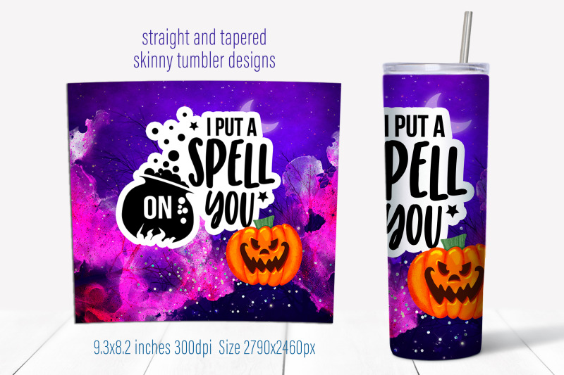 halloween-tumbler-wrap-design-witch-tumbler-sublimation-png