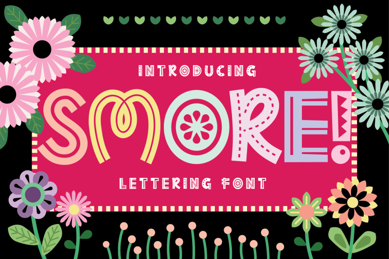 smore-lettering