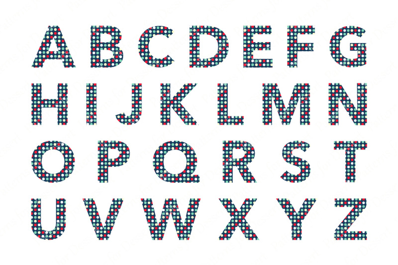 big-bold-polka-dot-alphabet-i