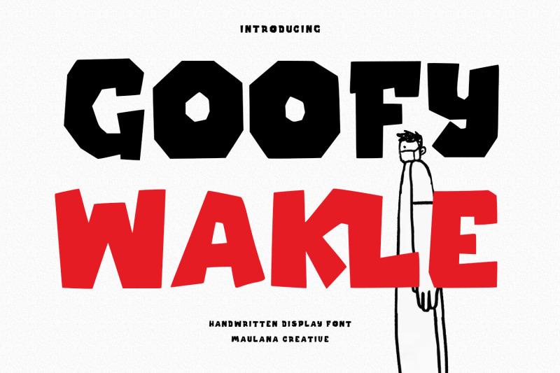 goffy-wakle-handwritten-display-font