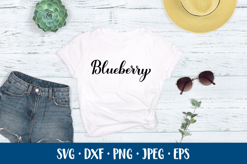 blueberry-hand-lettered-svg