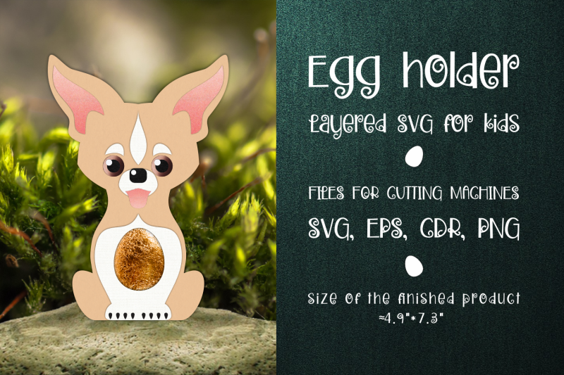 chihuahua-dog-egg-holder-template-svg