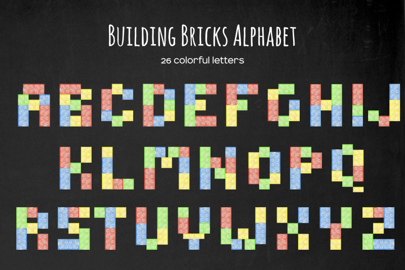 watercolor-building-bricks-alphabet-clipart-letters-a-z