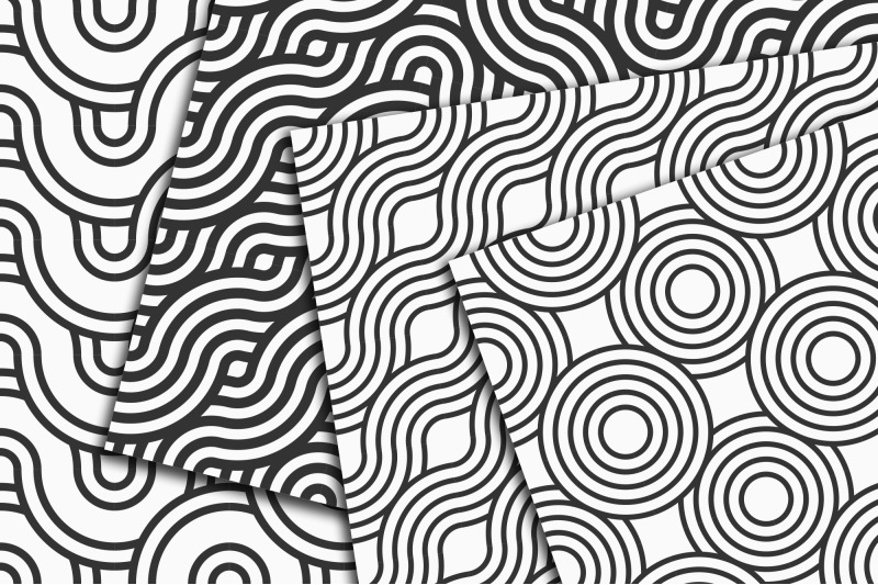 round-wavy-lines-seamless-patterns