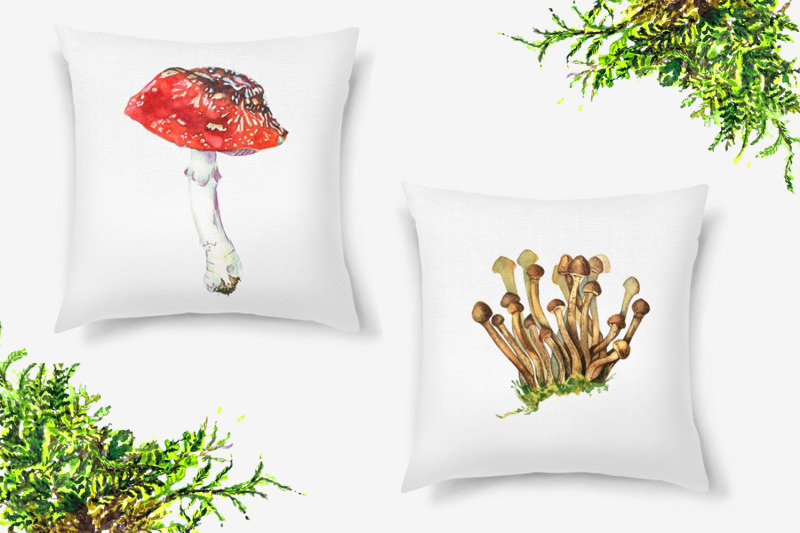 watercolor-forest-mushrooms-clipart-autumn-clipart