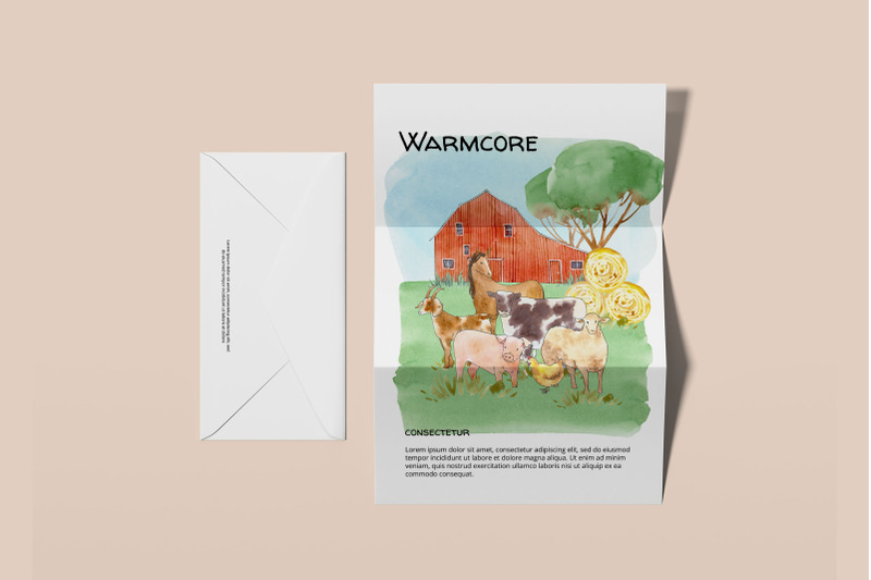 farm-life-bundle-cottagecore-clipart-watercolor-animal-illustration