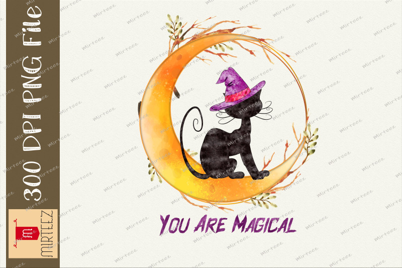 witch-cat-you-are-magical-halloween