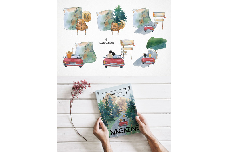 watercolor-adventure-travel-bundle