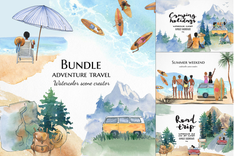 watercolor-adventure-travel-bundle