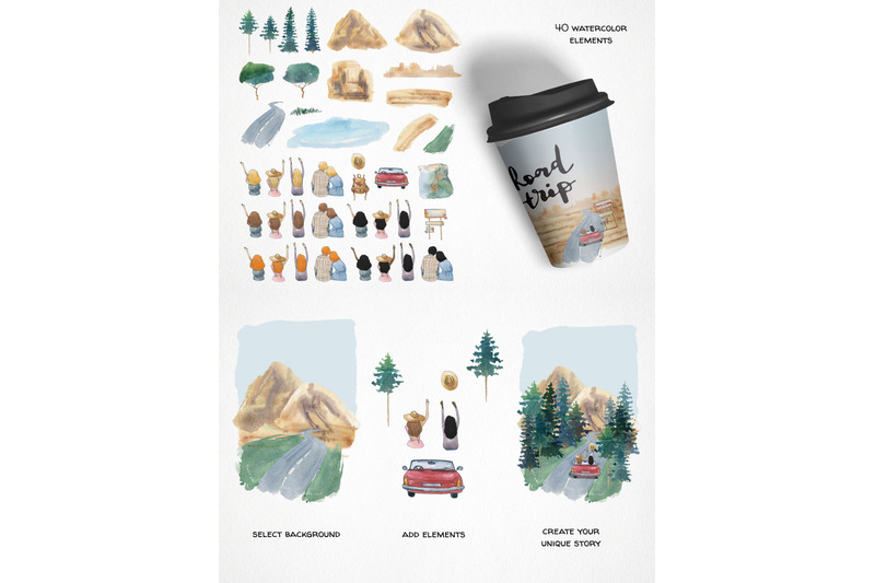 watercolor-adventure-travel-bundle