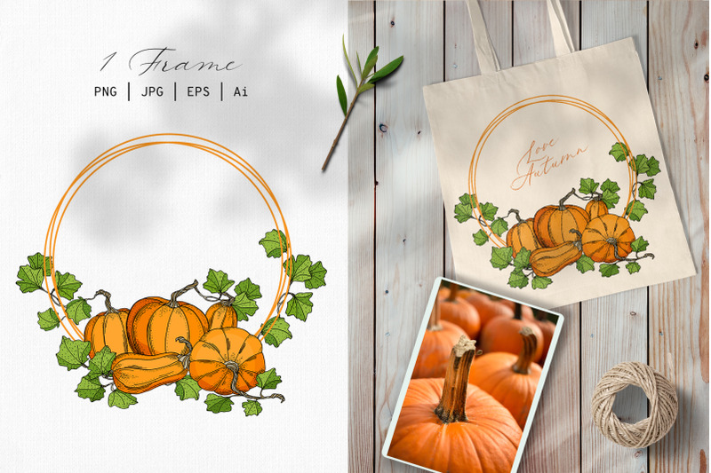 fall-pumpkins-hand-drawn-autumn-outline-and-colored-vector-clipart