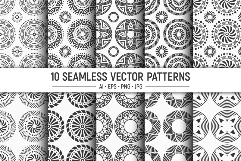 seamless-ethnic-geometric-patterns