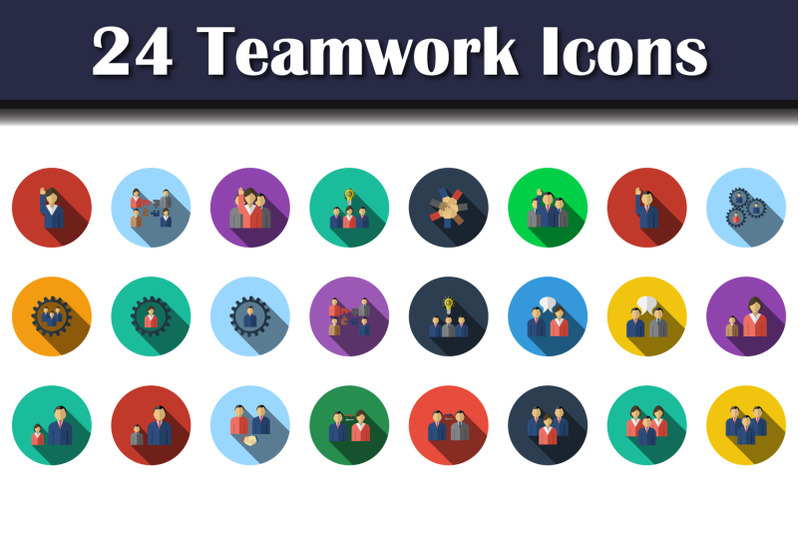 teamwork-icon-set