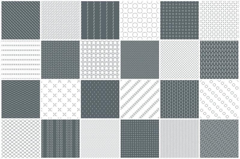 monochrome-striped-seamless-patterns