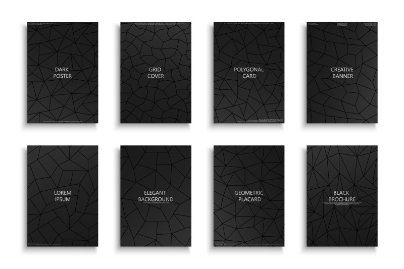 dark-geometric-polygonal-posters