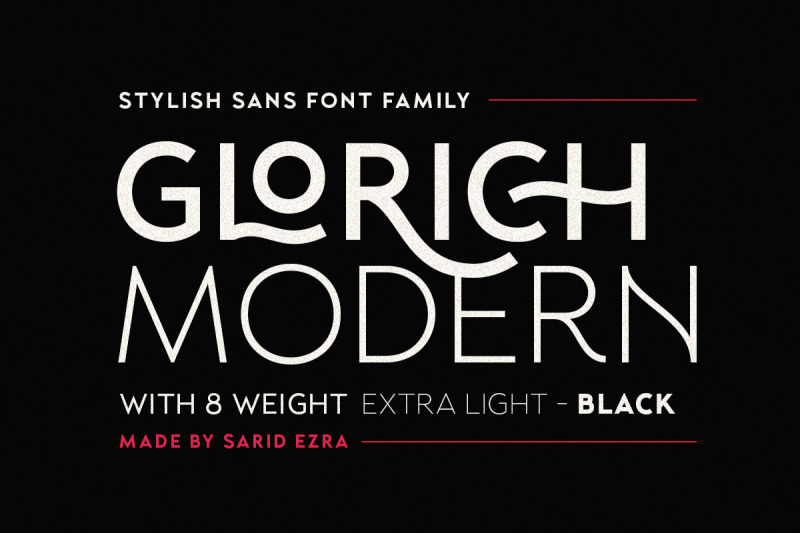 glorich-stylish-sans-8-fonts