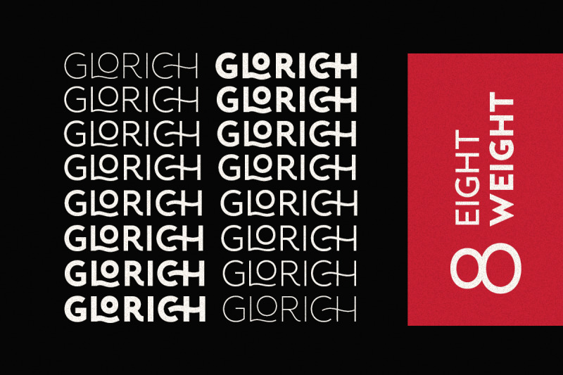 glorich-stylish-sans-8-fonts