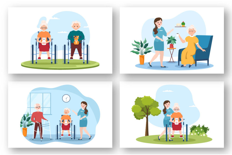 13-elderly-care-services-illustration