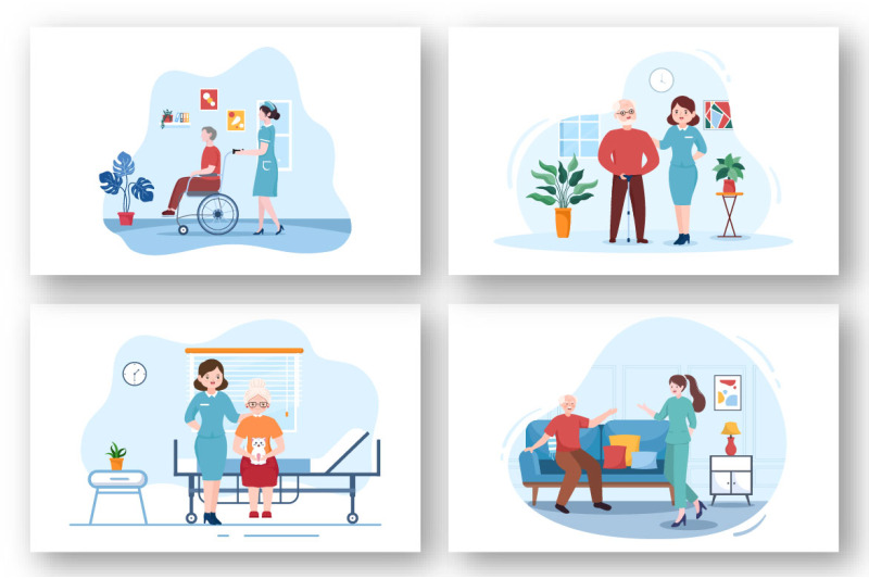 13-elderly-care-services-illustration